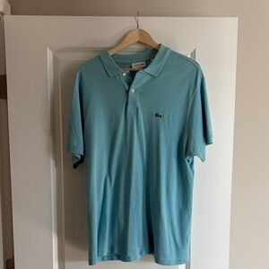 Lacoste Men's Light Blue Polo Shirt